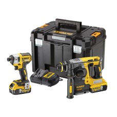 DEWALT DCK2532P2 XR Brushless Twin Pack 18V 2 x 5.0Ah Li-ion