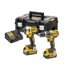 DEWALT Power Tools DCK266P2T XR Brushless Twin Pack 18V 2 x 5.0Ah Li-ion