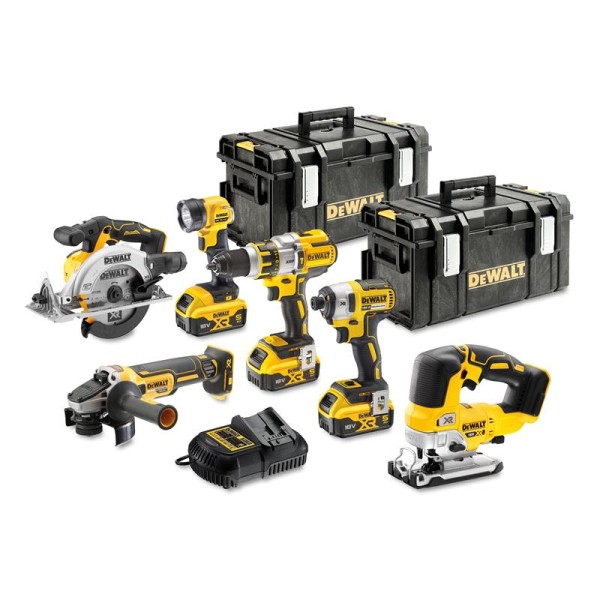 DEWALT DCK664P3 XR Brushless 6 Piece Kit 18V 3 x 5.0Ah Li-ion DEWALT DCK664P3 XR Brushless 6 Piece Kit 18V 3 x 5.0Ah Li-ion