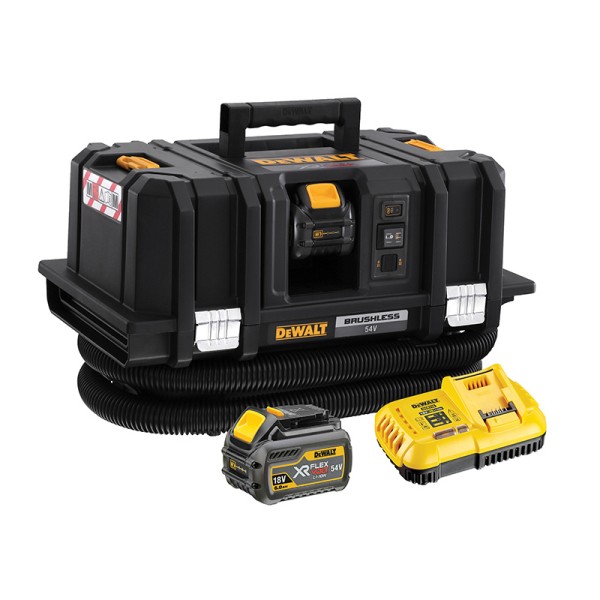 DEWALT DCV586MT2 XR FlexVolt Dust Extractor 54V 2 x 2.0Ah Li-ion DEWALT DCV586MT2 XR FlexVolt Dust Extractor 54V 2 x 2.0Ah Li-ion