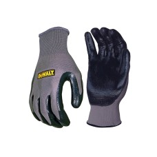 DEWALT Nitrile Nylon Gloves - Large