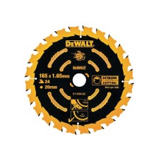 DEWALT Extreme Framing Circular Saw Blade 165 x 20mm x 24T