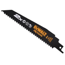 DEWALT 2X Life Wood & Nail Reciprocating Blade 305mm x 6 TPI Pack of 5