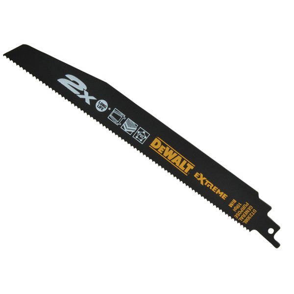 DEWALT 2X Life General Purpose Reciprocating Blade 228mm x 10 TPI (Pack 5) DEWALT 2X Life General Purpose Reciprocating Blade 228mm x 10 TPI (Pack 5)