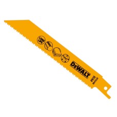 DEWALT Bi-Metal Reciprocating Blade for Plastic & Pipes 152mm( Pack 5)