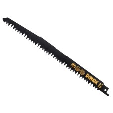 DEWALT HCS Reciprocating Blade for Wood, Fast Cuts 240mm x 5/6.5 TPI Pack of 5