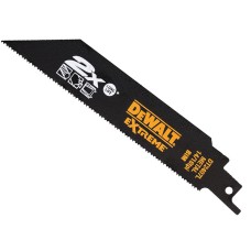 DEWALT 2X Life Metal Reciprocating Blade 152mm x 14/18 TPI Pack of 5