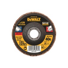 DEWALT DT30602 Extreme Metal Flap Disc 125 x 22.2mm x 40G