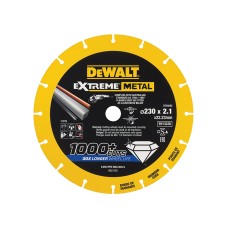 DEWALT Extreme Metal Cut Off Saw Blade 230 x 22.23 x 2.10mm