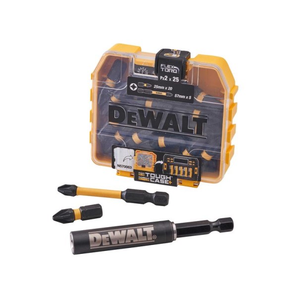 DEWALT DT70716 PZ2 Impact Bits Box, 25 Piece (CDU of 21) DEWALT DT70716 PZ2 Impact Bits Box, 25 Piece (CDU of 21)