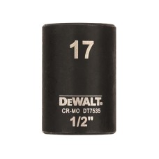 DEWALT DT7535 1/2in Shallow Impact Socket 17mm