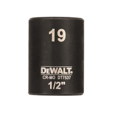 DEWALT DT7537 1/2in Shallow Impact Socket 19mm