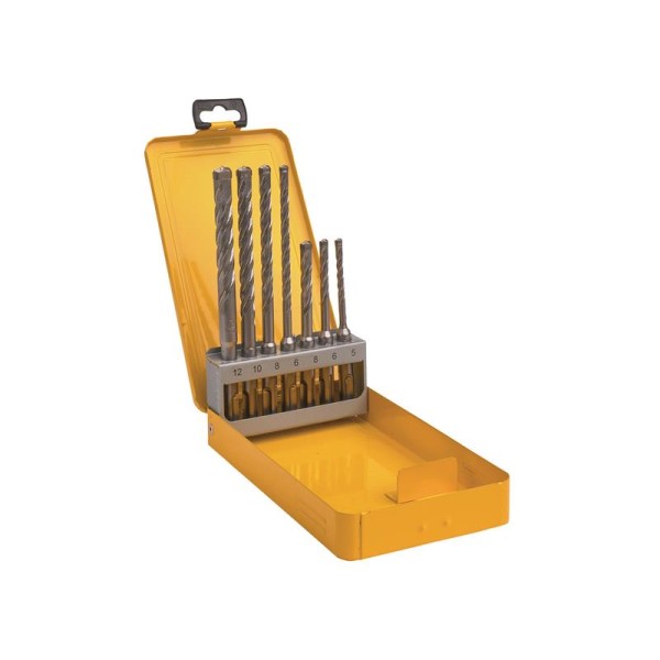 DEWALT Elite Series Carbide SDS+ 7pc Drill Bit Set DEWALT Elite Series Carbide SDS+ 7pc Drill Bit Set