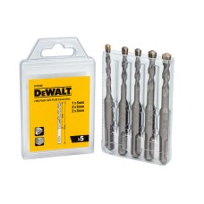 DEWALT DT9399 SDS Plus Drill Bit Set, 5 Piece