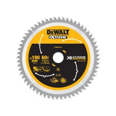 DEWALT XR FlexVolt Circular Saw Blade 190 x 30mm x 60T