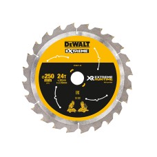 DEWALT Extreme Runtime FlexVolt Mitre Saw Blade 250 x 30mm x 24T