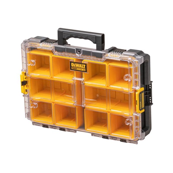 DEWALT Storage DS100 TOUGHSYSTEM™ 2.0 Toolbox with Clear Lid DEWALT Storage DS100 TOUGHSYSTEM™ 2.0 Toolbox with Clear Lid