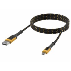 DEWALT Telecoms USB A to USB-Micro Reinforced Charging Cable 1.8m (6ft)