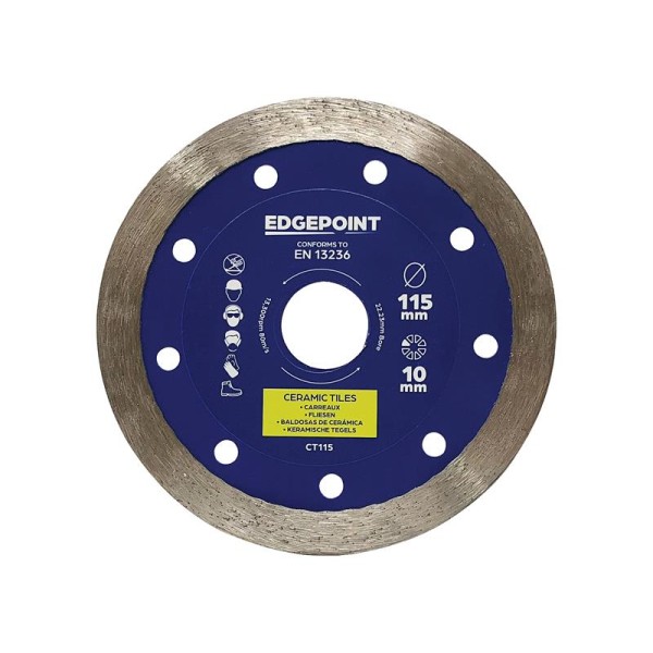 EdgePoint CT115 Tile Cutting Diamond Blade 115mm EdgePoint CT115 Tile Cutting Diamond Blade 115mm