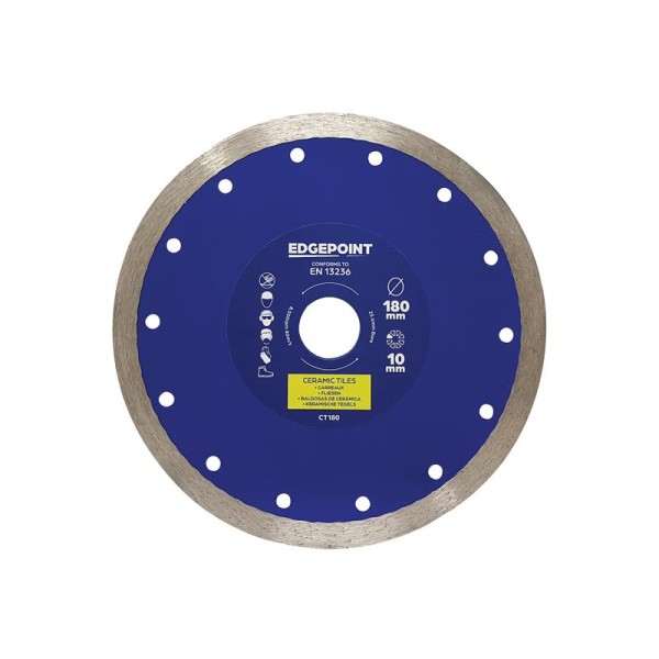 EdgePoint CT180 Tile Cutting Diamond Blade 180mm EdgePoint CT180 Tile Cutting Diamond Blade 180mm