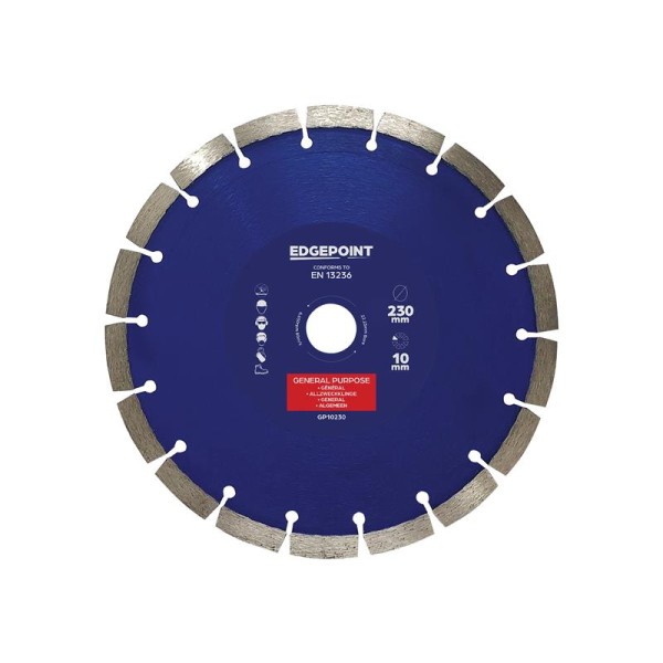 EdgePoint GP10230 General-Purpose Diamond Blade 230mm EdgePoint GP10230 General-Purpose Diamond Blade 230mm