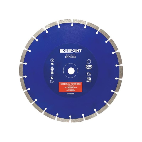 EdgePoint GP10300 General-Purpose Diamond Blade 300mm EdgePoint GP10300 General-Purpose Diamond Blade 300mm