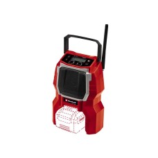 Einhell TC-RA 18 Li BT - Solo Cordless Radio 18V Bare Unit