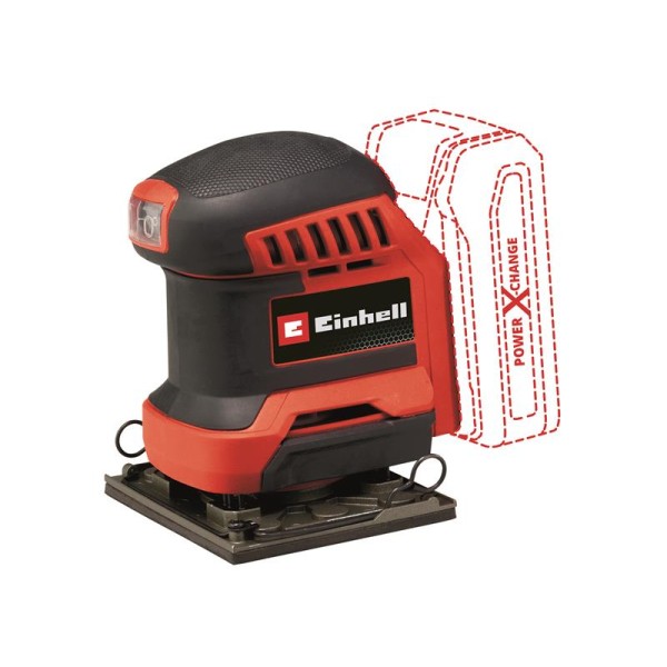 Einhell TE-OS 18/113 Li-Solo Power X-Change Palm Sander 18V Bare Unit Einhell TE-OS 18/113 Li-Solo Power X-Change Palm Sander 18V Bare Unit