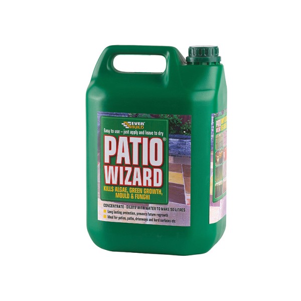 Everbuild Patio Wizard Concentrate 5 litre Everbuild Patio Wizard Concentrate 5 litre