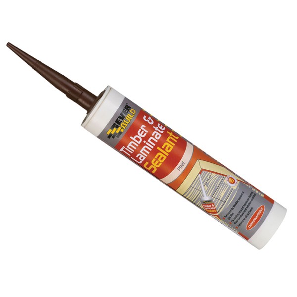 Everbuild Sika Timber & Laminate Sealant Pine 290ml Everbuild Sika Timber & Laminate Sealant Pine 290ml