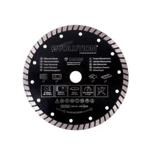 Evolution RAGE® Diamond Blade, Segmented Rim 185 x 20mm