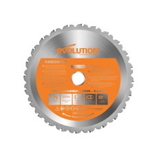 Evolution RAGE® Multi-Purpose Circular Saw Blade 210 x 25.4mm x 24T