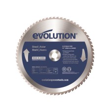 Evolution Mild Steel Cutting Mitre Saw Blade 255 x 25.4mm x 52T