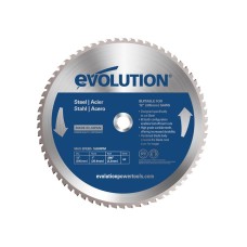 Evolution Mild Steel Cutting Chop Saw Blade 305 x 25.4mm x 60T