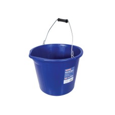Faithfull Builder's Industrial Bucket 14 litre (3 gallon) - Blue