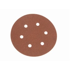 Faithfull Hook & Loop Sanding Disc DID2 Holed 150mm x 120G (Pack 25)