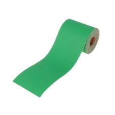 Faithfull Aluminium Oxide Sanding Paper Roll Green 115mm x 10m 40G