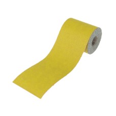 Faithfull Aluminium Oxide Sanding Paper Roll Yellow 115mm x 10m 60G