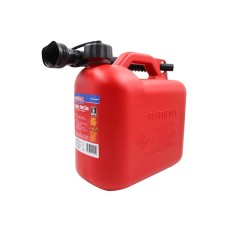 Faithfull Plastic Fuel Can Red 5 litre