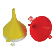 Faithfull Plastic Funnel 150mm Set, 3 Piece