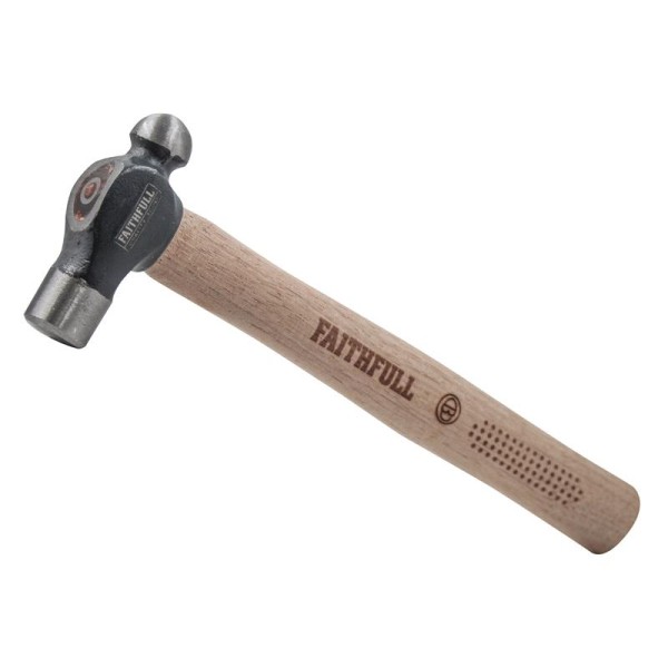 Faithfull FSC Hickory Ball Pein Hammer 340g (3/4 lb) Faithfull FSC Hickory Ball Pein Hammer 340g (3/4 lb)