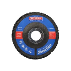 Faithfull Cleaning Fleece Disc Coarse 115 x 22mm