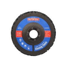 Faithfull Cleaning Fleece Disc Coarse 125 x 22mm