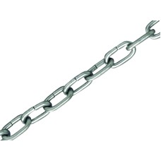 Faithfull Clock Chain Chrome 1.6mm x 10m