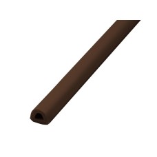 Faithfull EPDM Draught Excluder Brown 24M 9 x 7.5mm