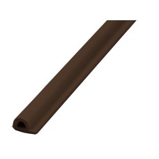 Faithfull EPDM Draught Excluder Brown 24M 9 x 5.5mm