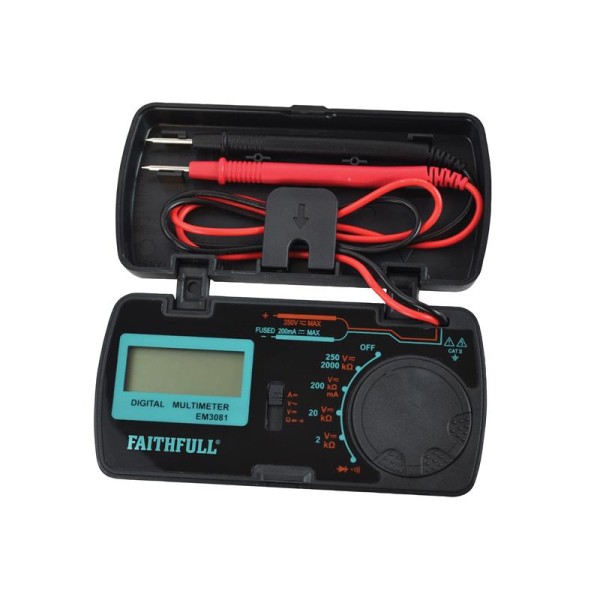 Faithfull Pocket Portable Multimeter Faithfull Pocket Portable Multimeter