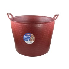 Faithfull Eco Flex Tub 42 litre - Recycled Red