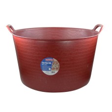 Faithfull Eco Flex Tub 56 litre - Recycled Red