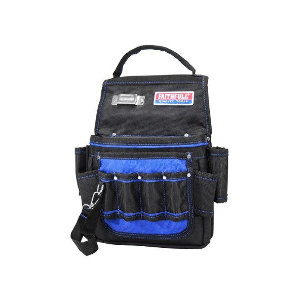 Faithfull Electricians Tool Pouch 2100D Nylon Faithfull Electricians Tool Pouch 2100D Nylon